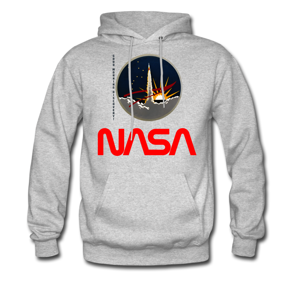 NASA Morning Hoodie - heather gray