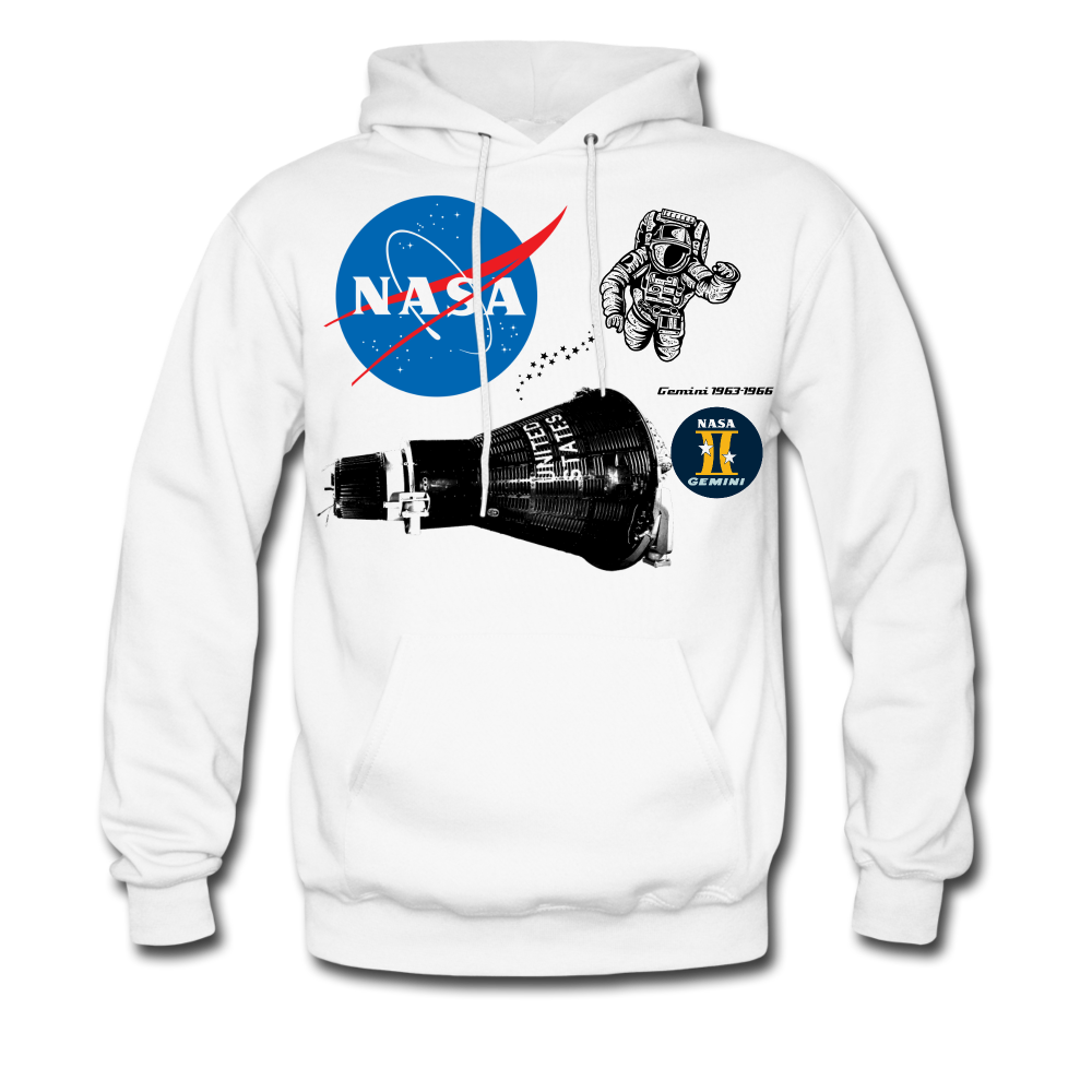 NASA First Spacewalk Hoodie - white