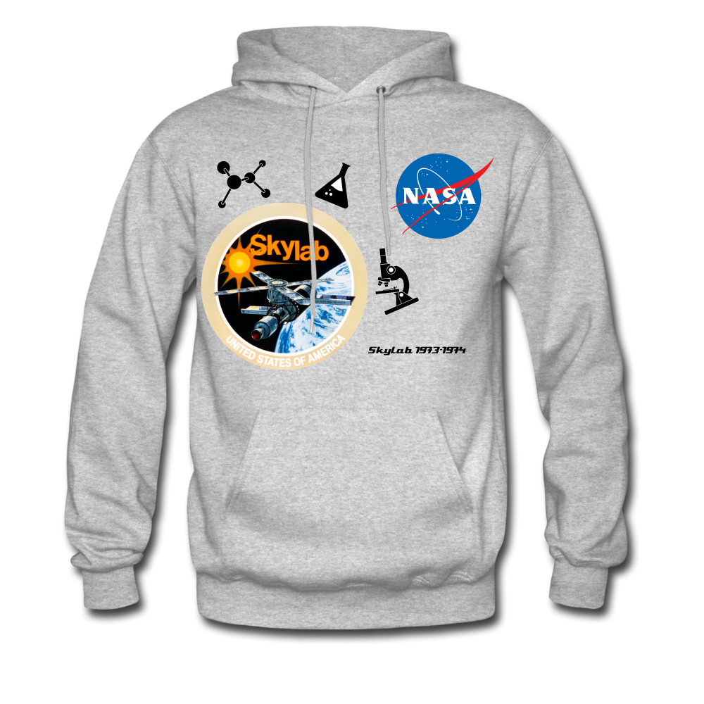NASA Skylab Hoodie - heather gray