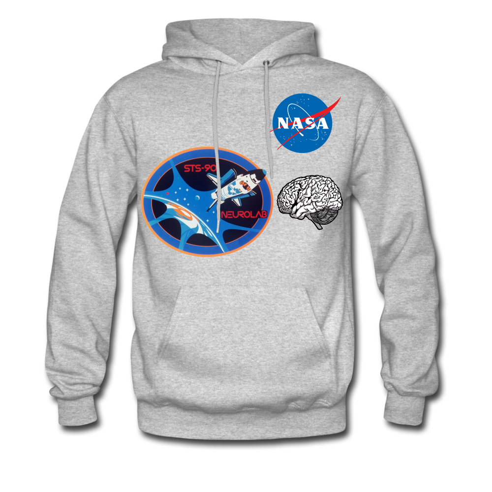 NASA Neurolab Hoodie - heather gray