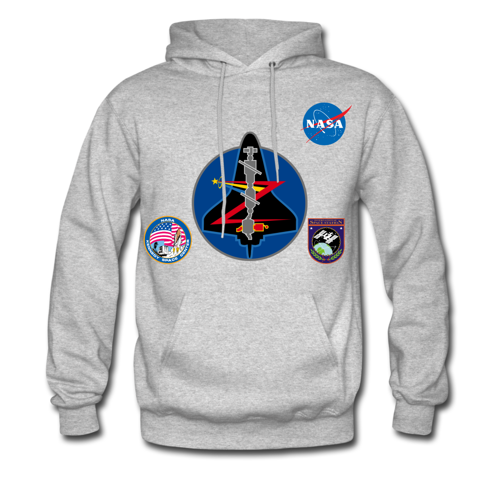 NASA Mission 92 Hoodie - heather gray