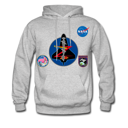 NASA Mission 92 Hoodie - heather gray