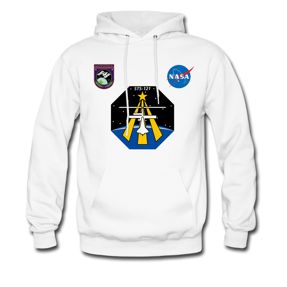 NASA Mission 121 Hoodie - white