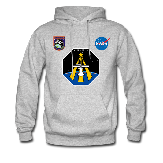 NASA Mission 121 Hoodie - heather gray