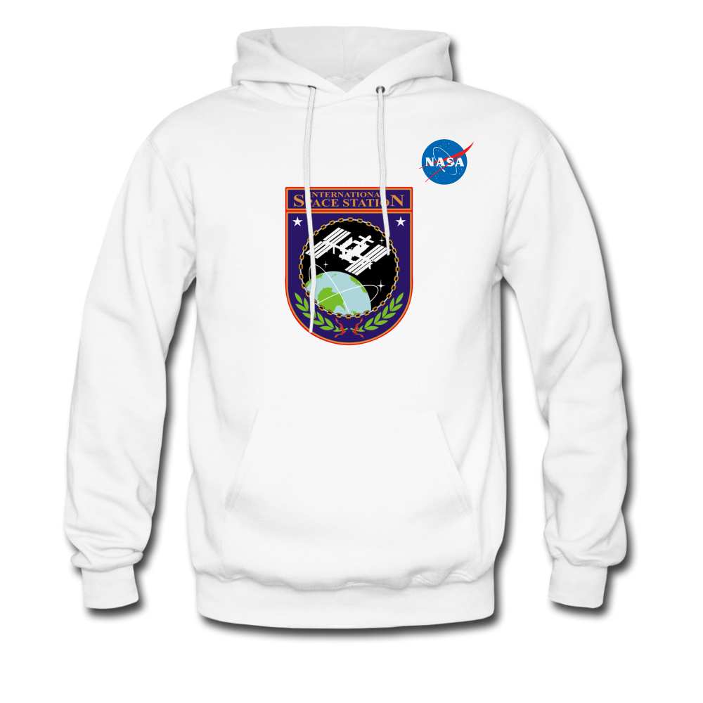 NASA ISS Hoodie - white