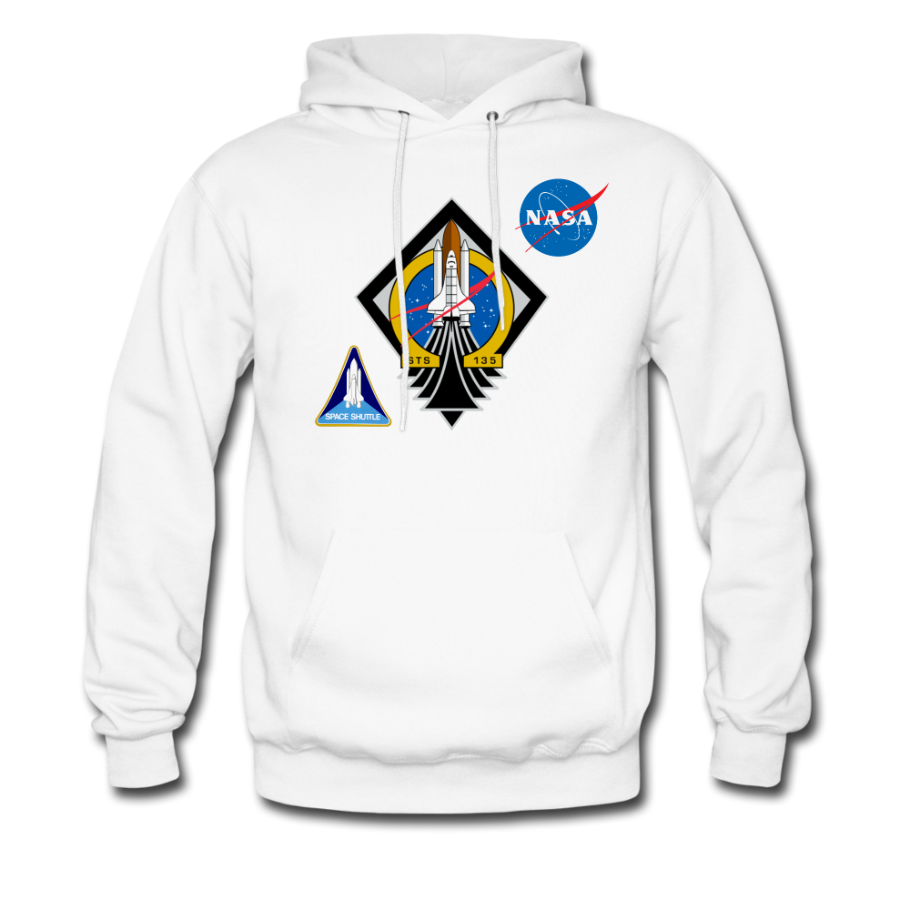 NASA Final Shuttle Mission Hoodie - white