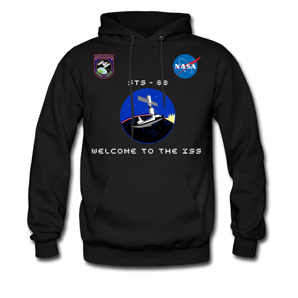 NASA ISS Hoodie - black