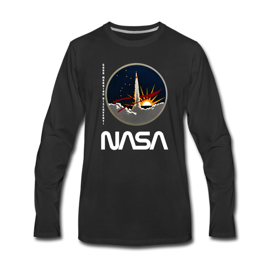 NASA Good Morning Longsleeve - black