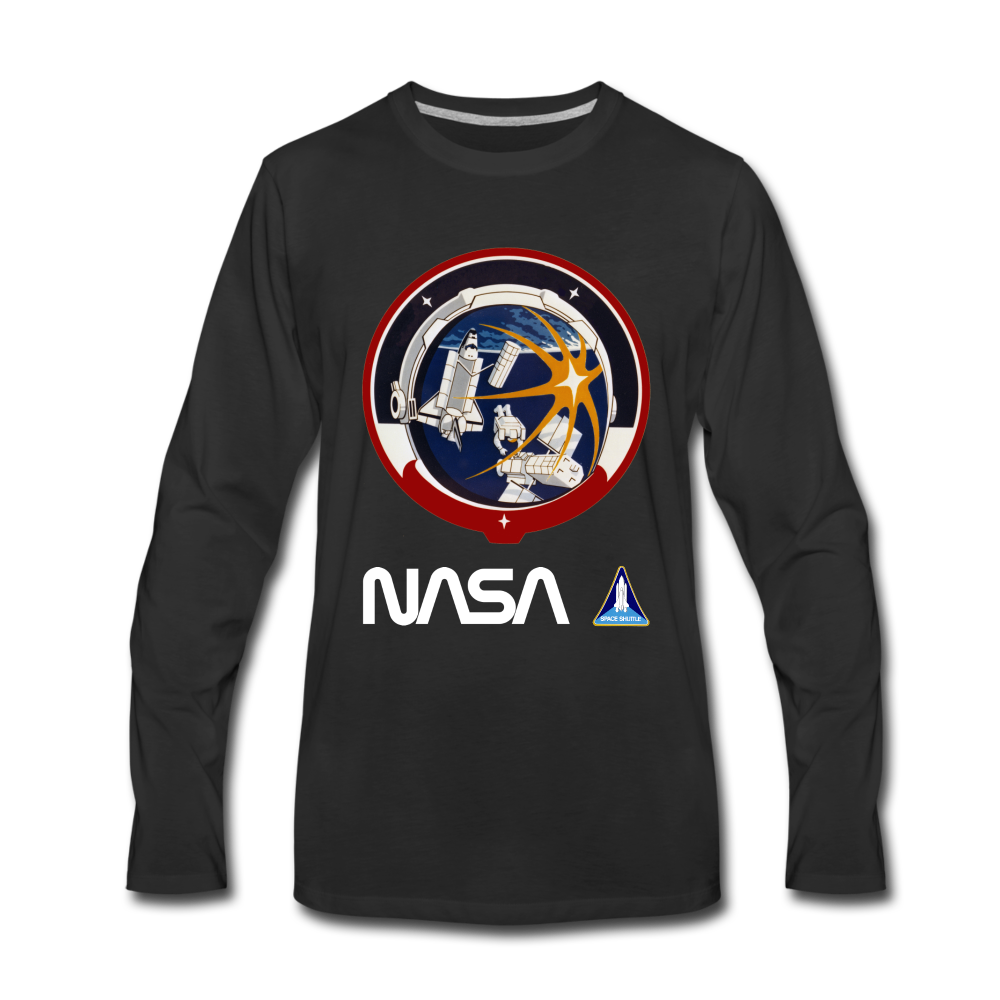 NASA Helmet Flare Long Sleeve - black