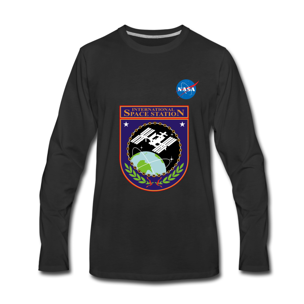 NASA ISS Long Sleeve - black