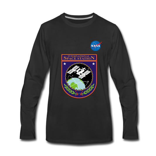 NASA ISS Long Sleeve - black