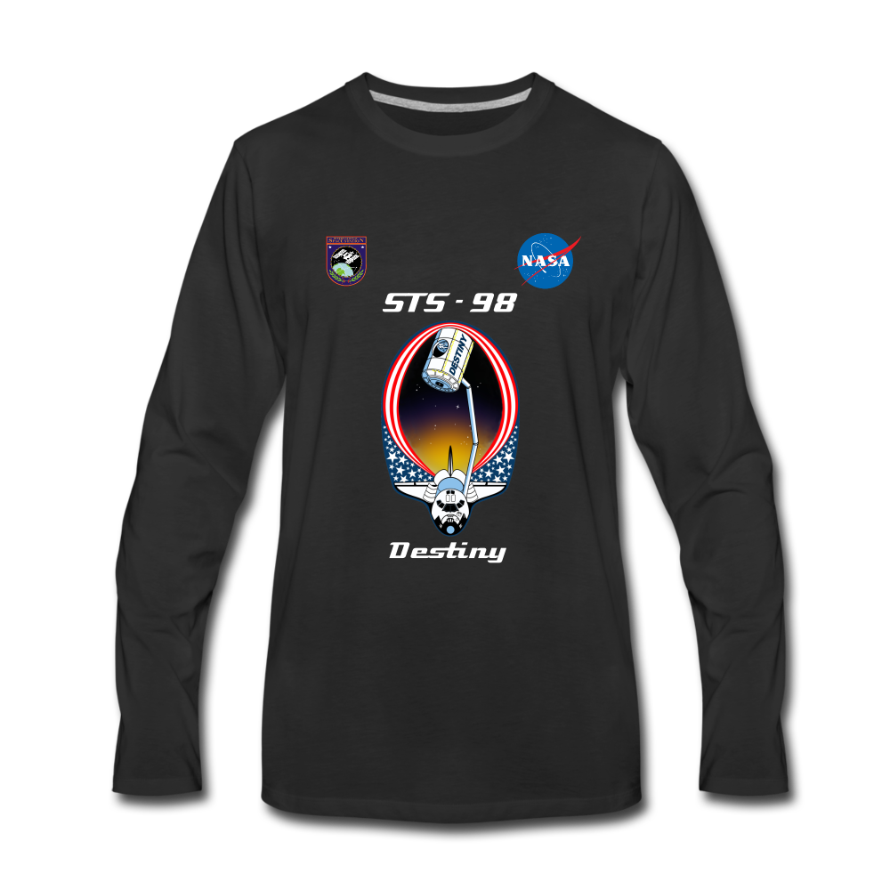 NASA ISS Mission 98 Destiny - black