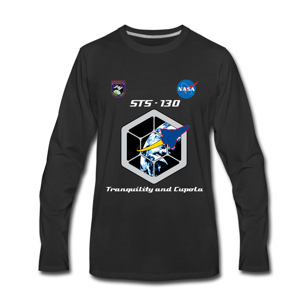 NASA ISS Mission 130 Tranquility and Cupola - black