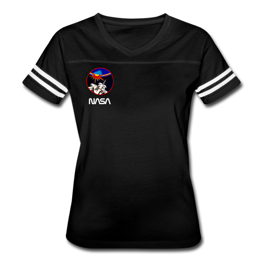 Women’s Vintage Sport T-Shirt - black/white