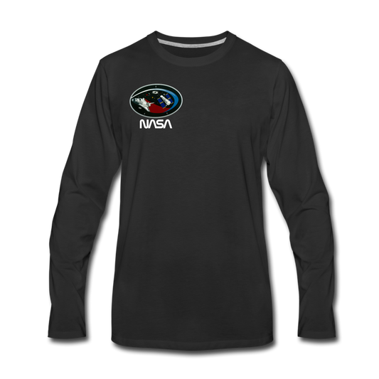 Men's Premium Long Sleeve T-Shirt - black