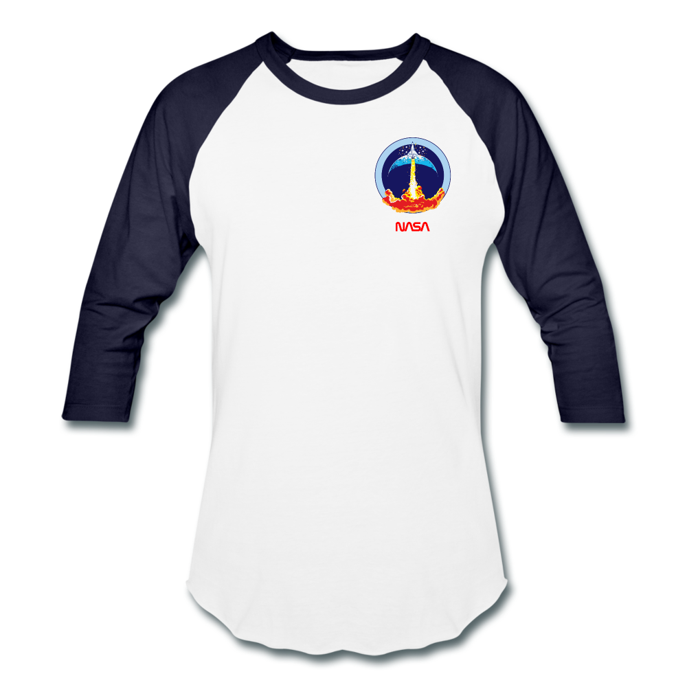 Baseball T-Shirt - white/navy
