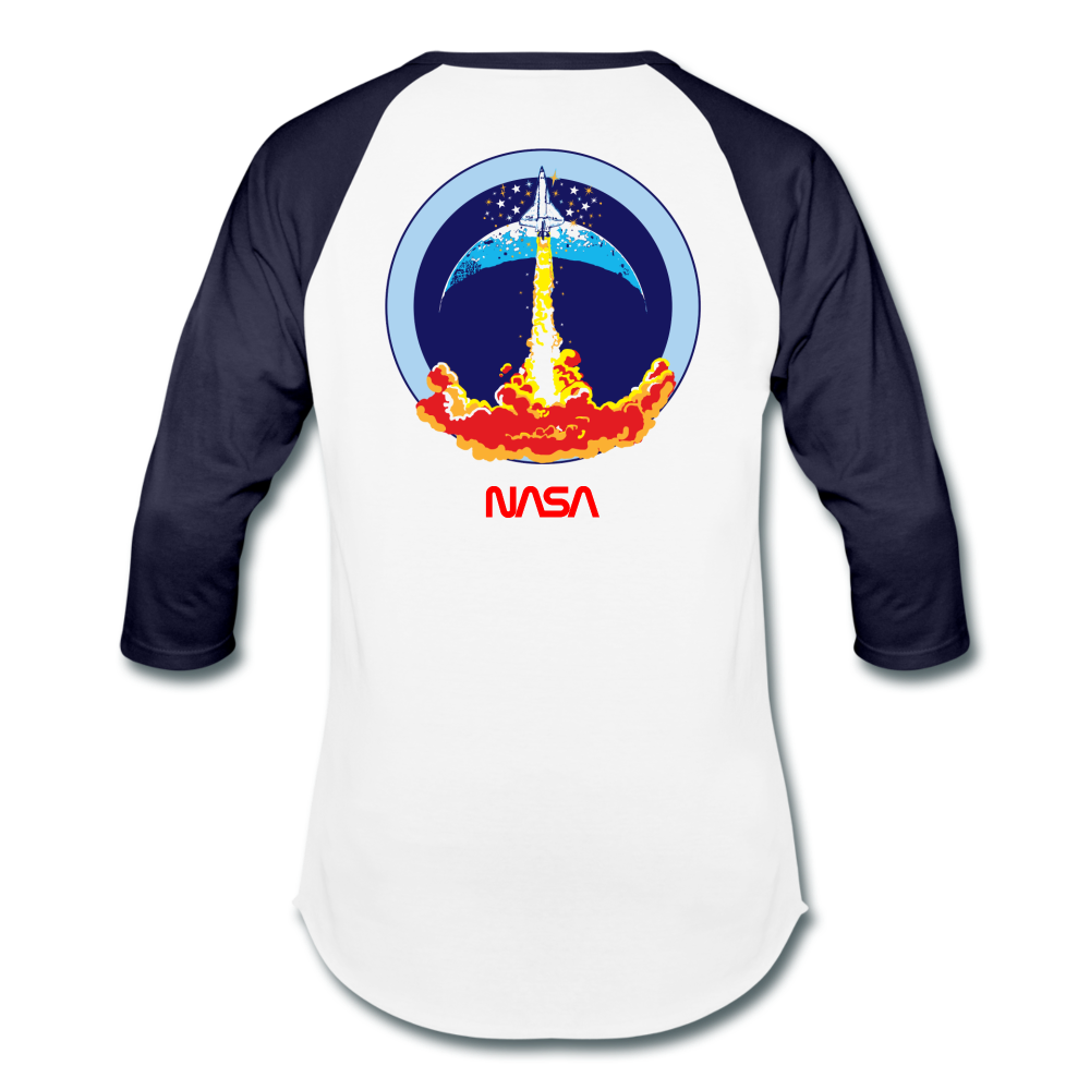 Baseball T-Shirt - white/navy
