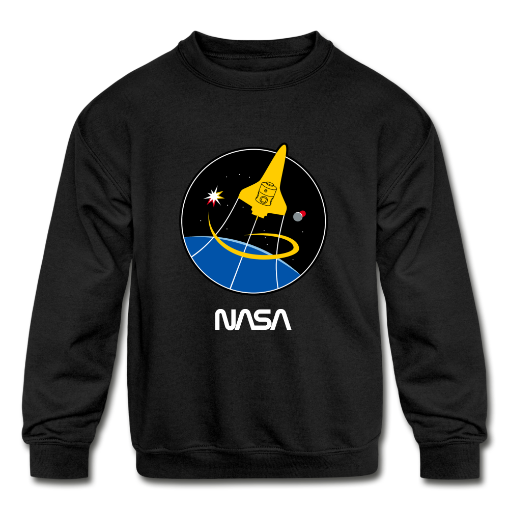 Kids' Crewneck Sweatshirt - black