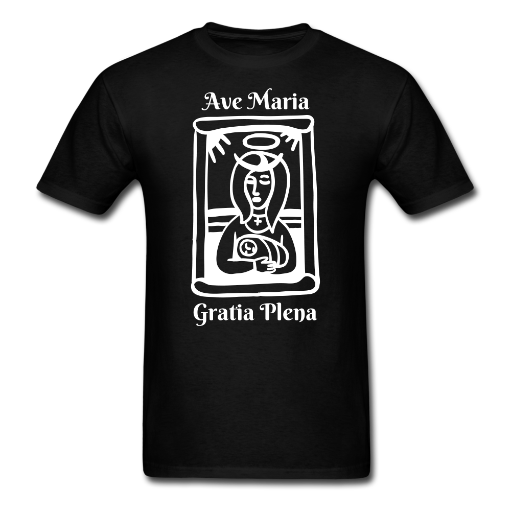 Ave Maria Tee Black - black
