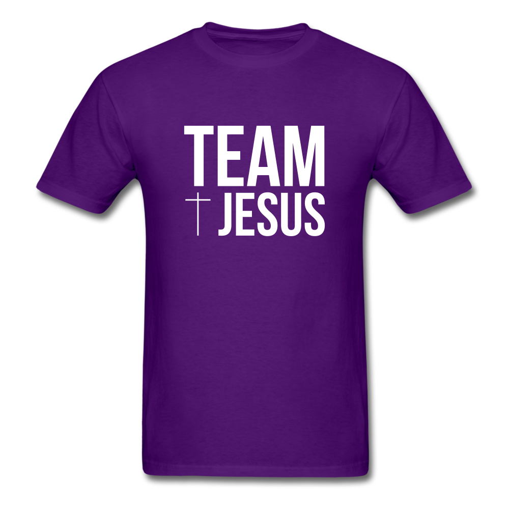 Team Jesus Tee - purple