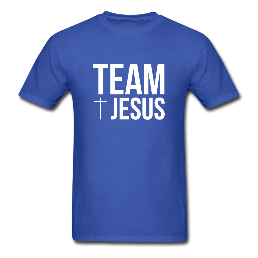 Team Jesus Tee - royal blue