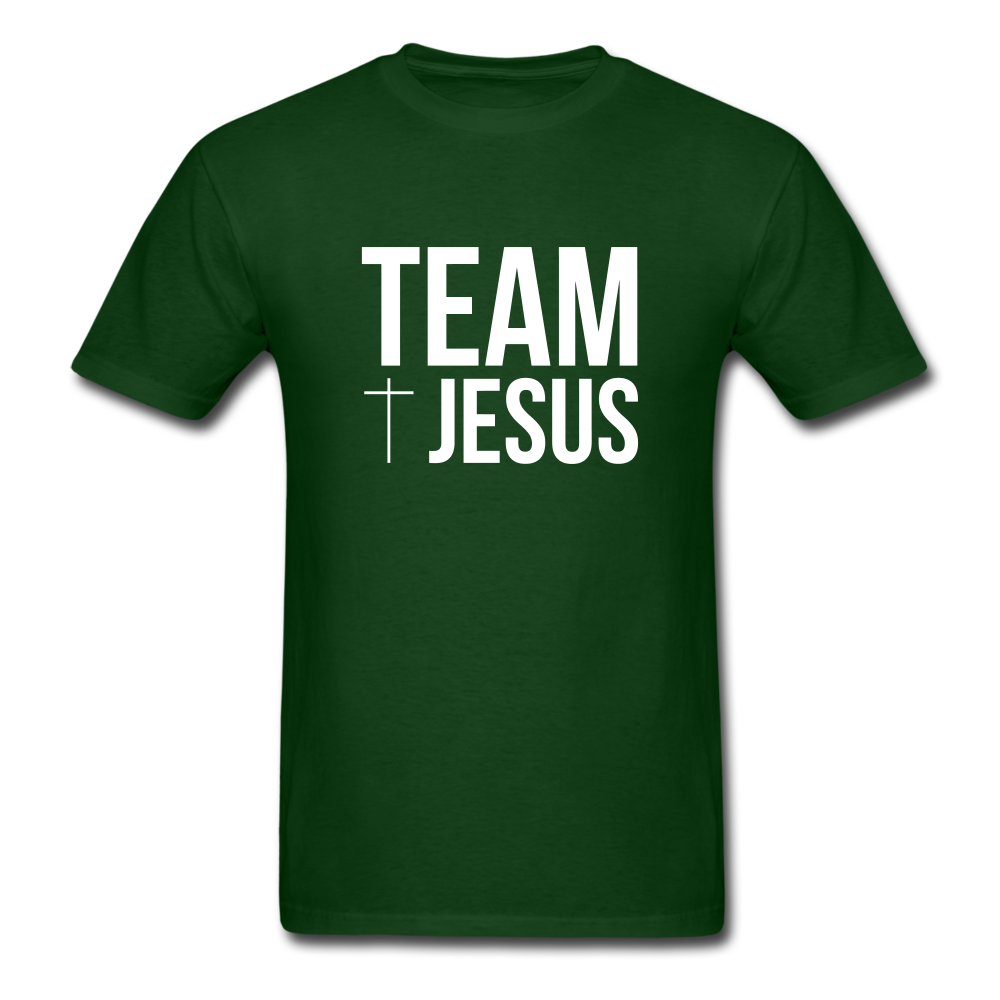 Team Jesus Tee - forest green