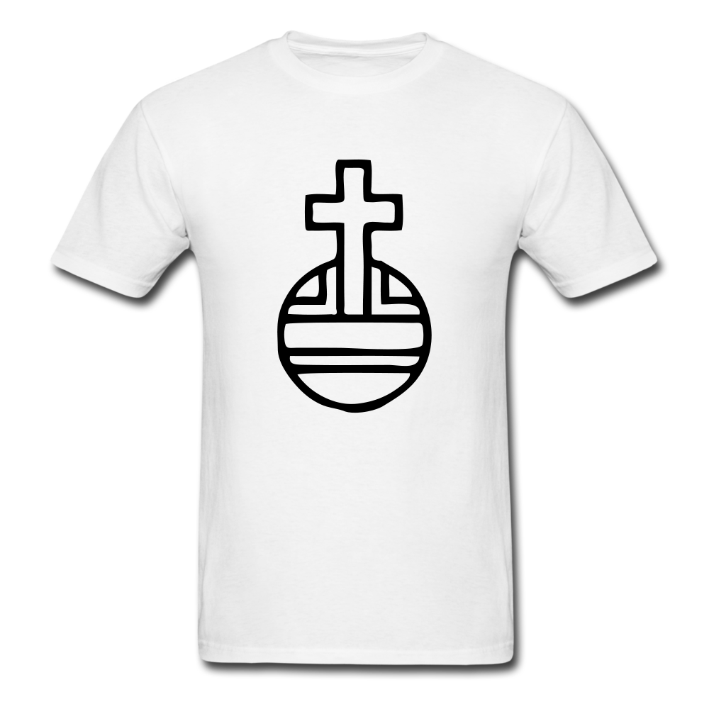 Sovereignty Cross Tee Bright - white