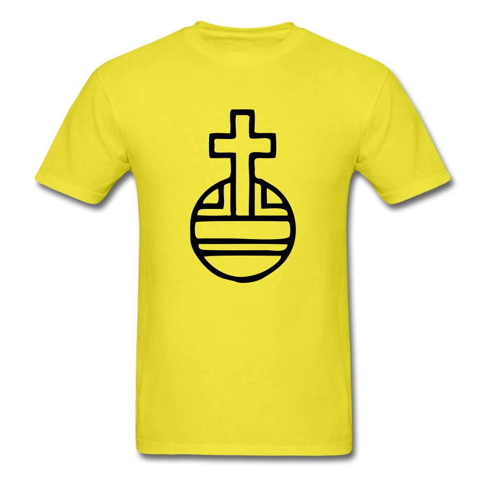 Sovereignty Cross Tee Bright - yellow
