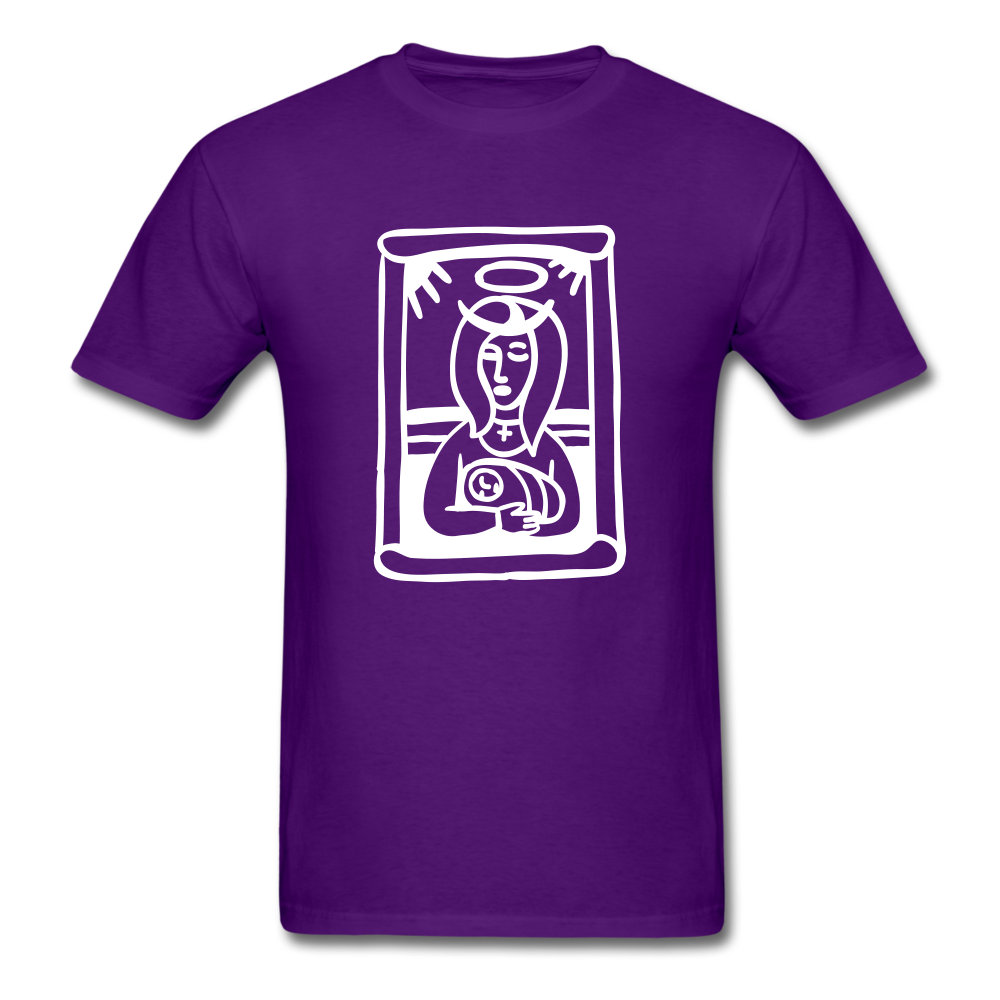 Mother Mary Tee Dark - purple