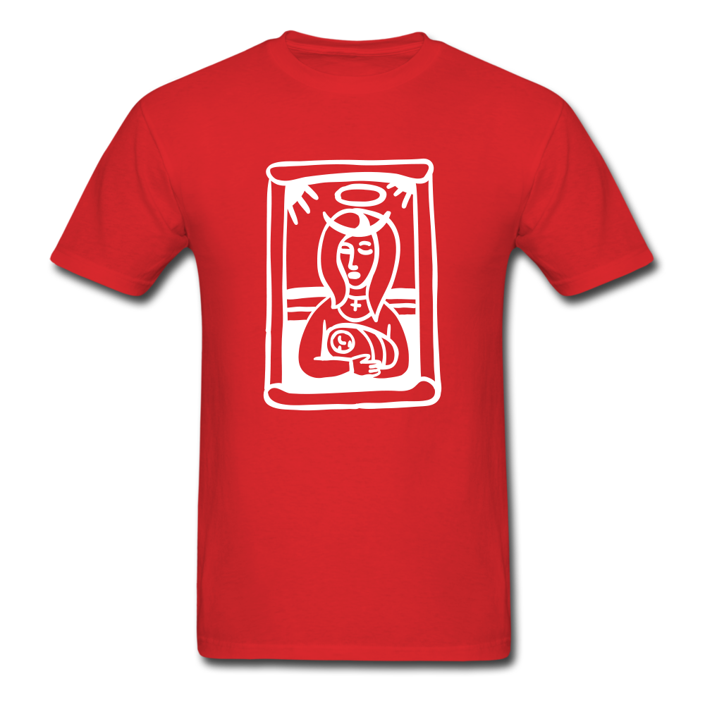 Mother Mary Tee Dark - red