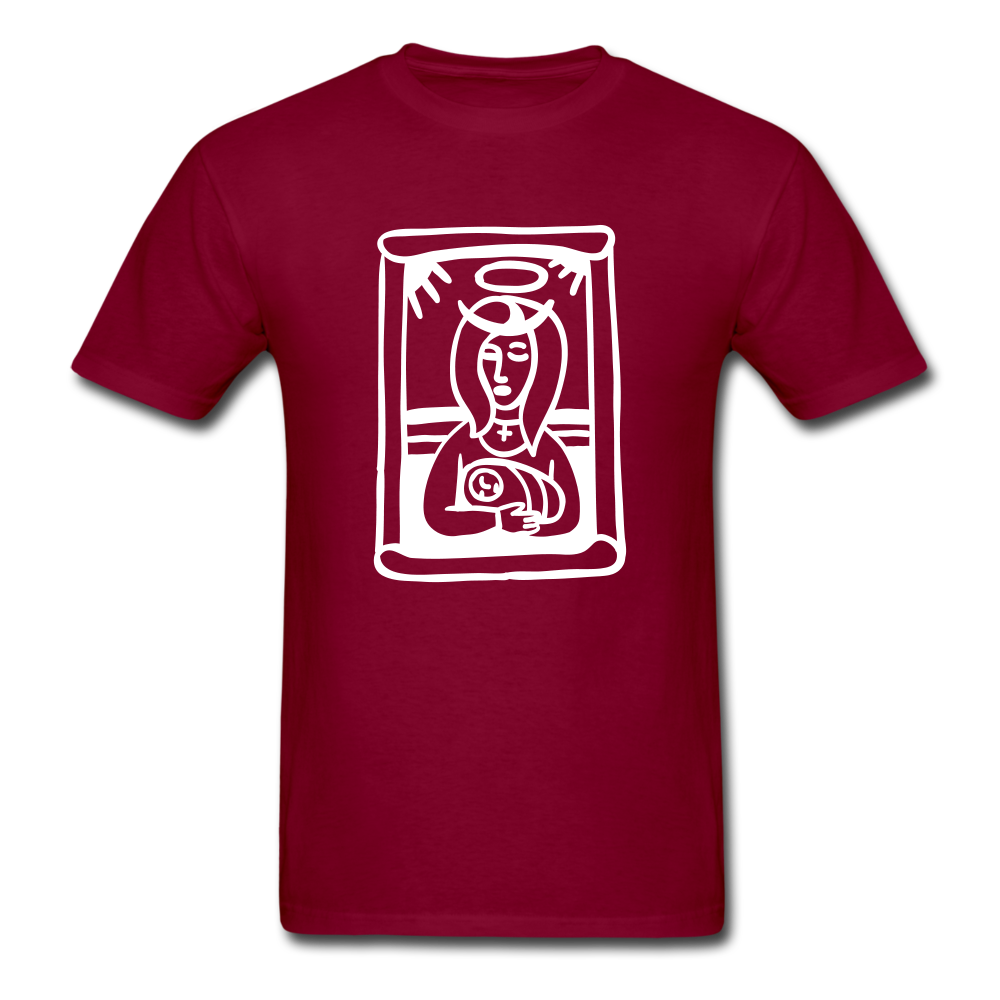 Mother Mary Tee Dark - burgundy