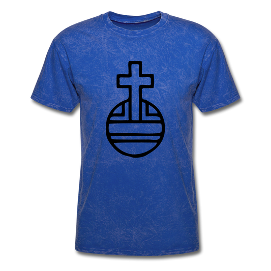 Sovereign Cross Mineral Tee - mineral royal