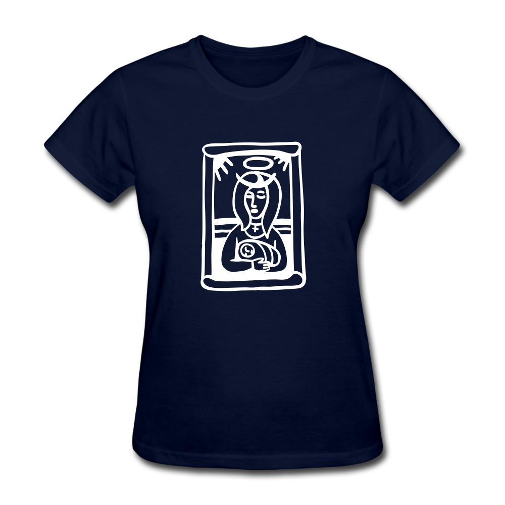 Mother Mary Women's Tee Dark - navy