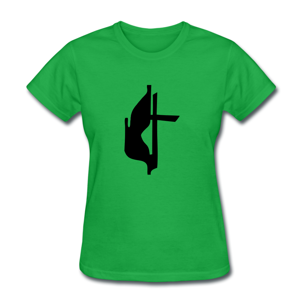 Lutheran Cross Women's Bright Tee - bright green