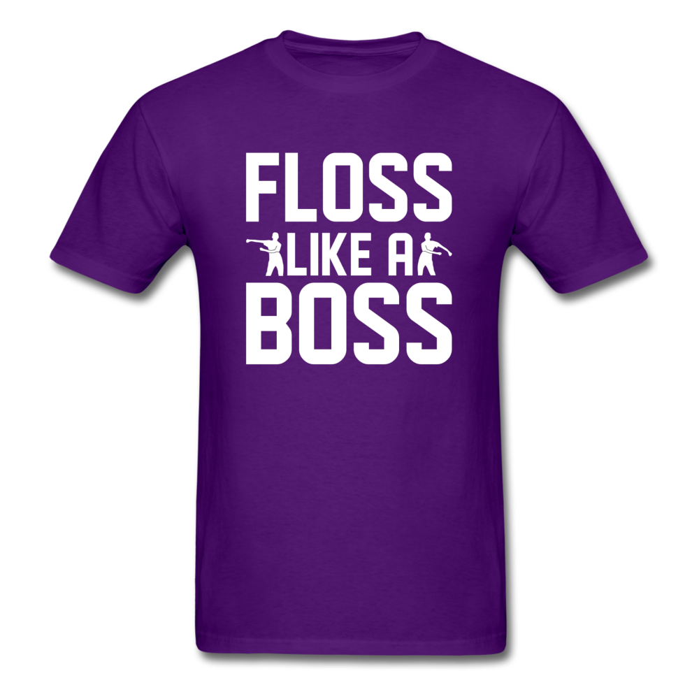 Floss Like A Boss Fortnite Video Game T-Shirt - purple