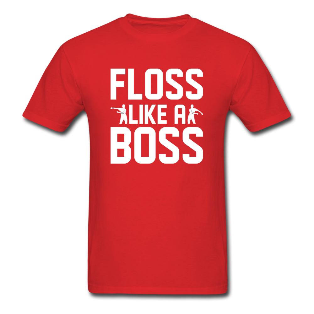 Floss Like A Boss Fortnite Video Game T-Shirt - red