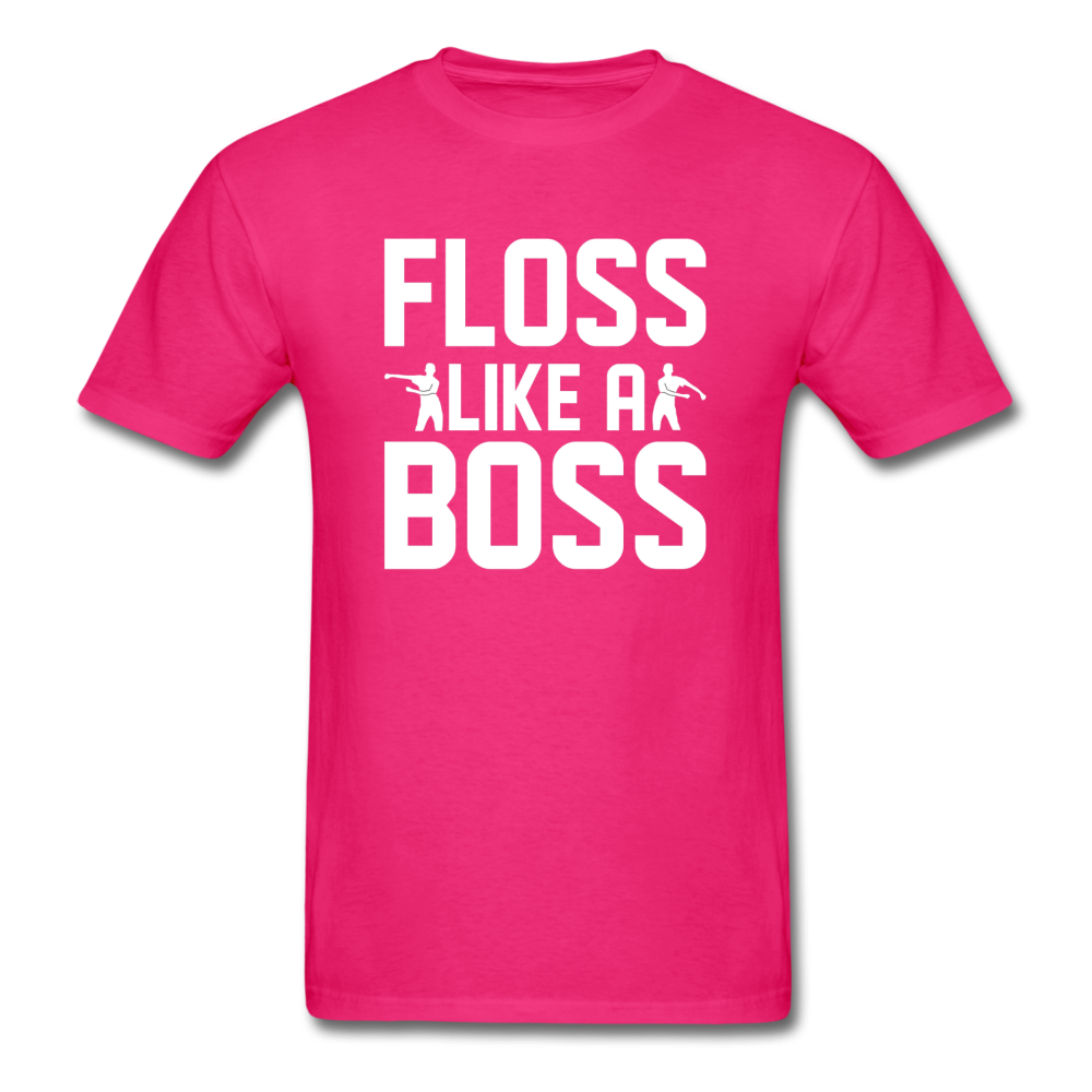 Floss Like A Boss Fortnite Video Game T-Shirt - fuchsia