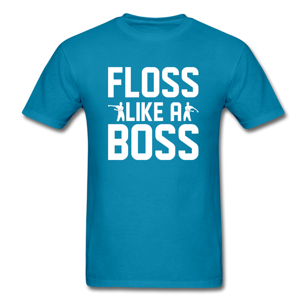 Floss Like A Boss Fortnite Video Game T-Shirt - turquoise