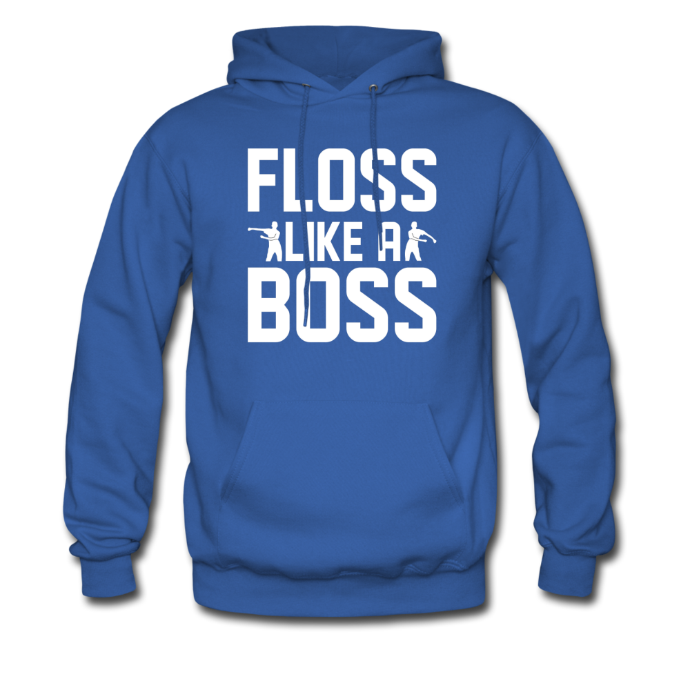 Floss Like A Boss Hoodie Fortnite Video Game Sweatshirt - royal blue