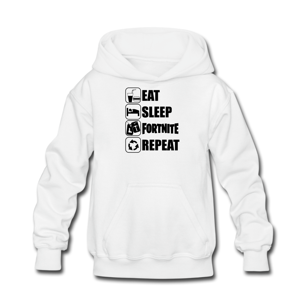 Eat Sleep Fortnite Kid's Hoodie Black Design Video Game Sweatshirt SuccessActive More actions Title Description Media Add media from URL Upload file Eat Sleep Fortnite Hoodie White Design Kid's Video Game Sweatshirt - white