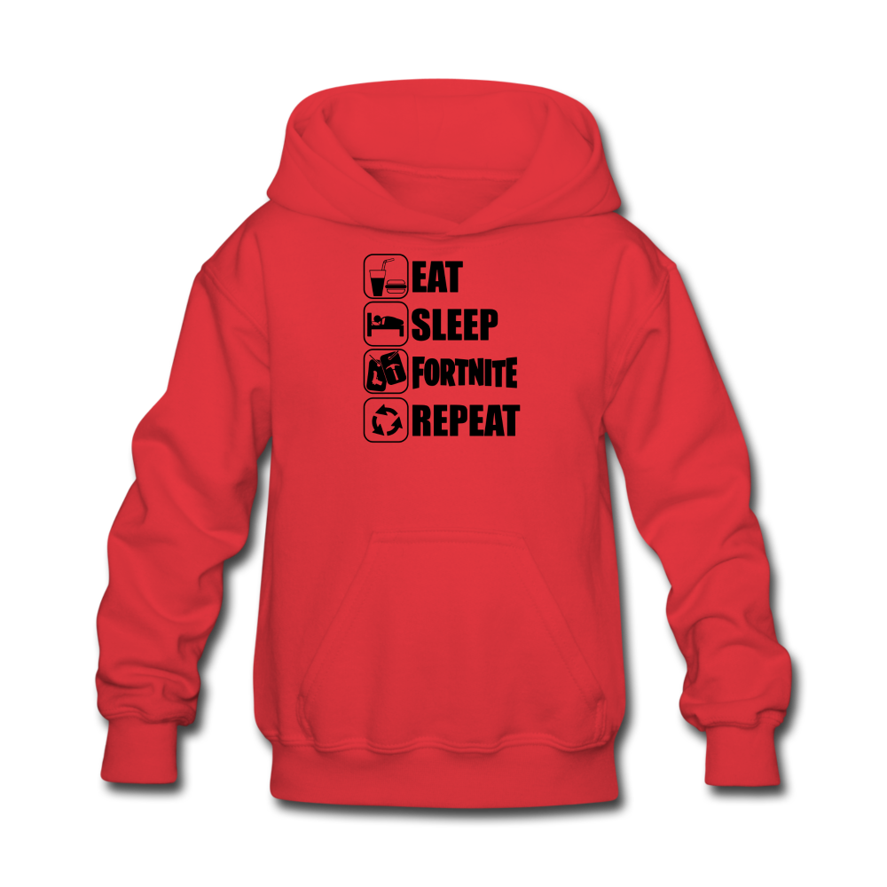 Eat Sleep Fortnite Kid's Hoodie Black Design Video Game Sweatshirt SuccessActive More actions Title Description Media Add media from URL Upload file Eat Sleep Fortnite Hoodie White Design Kid's Video Game Sweatshirt - red