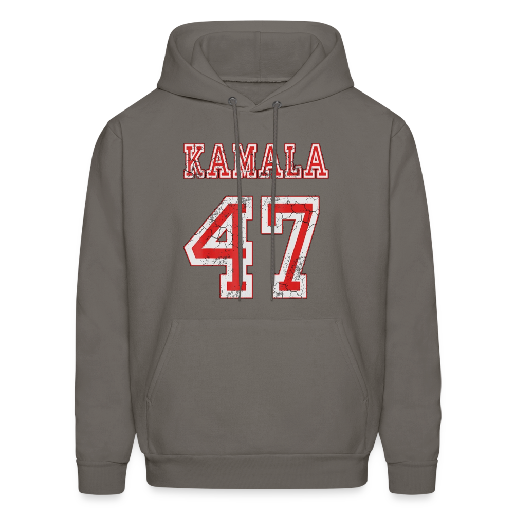 Kamala Harris 47th President 2024 Election Unisex Hoodie - asphalt gray