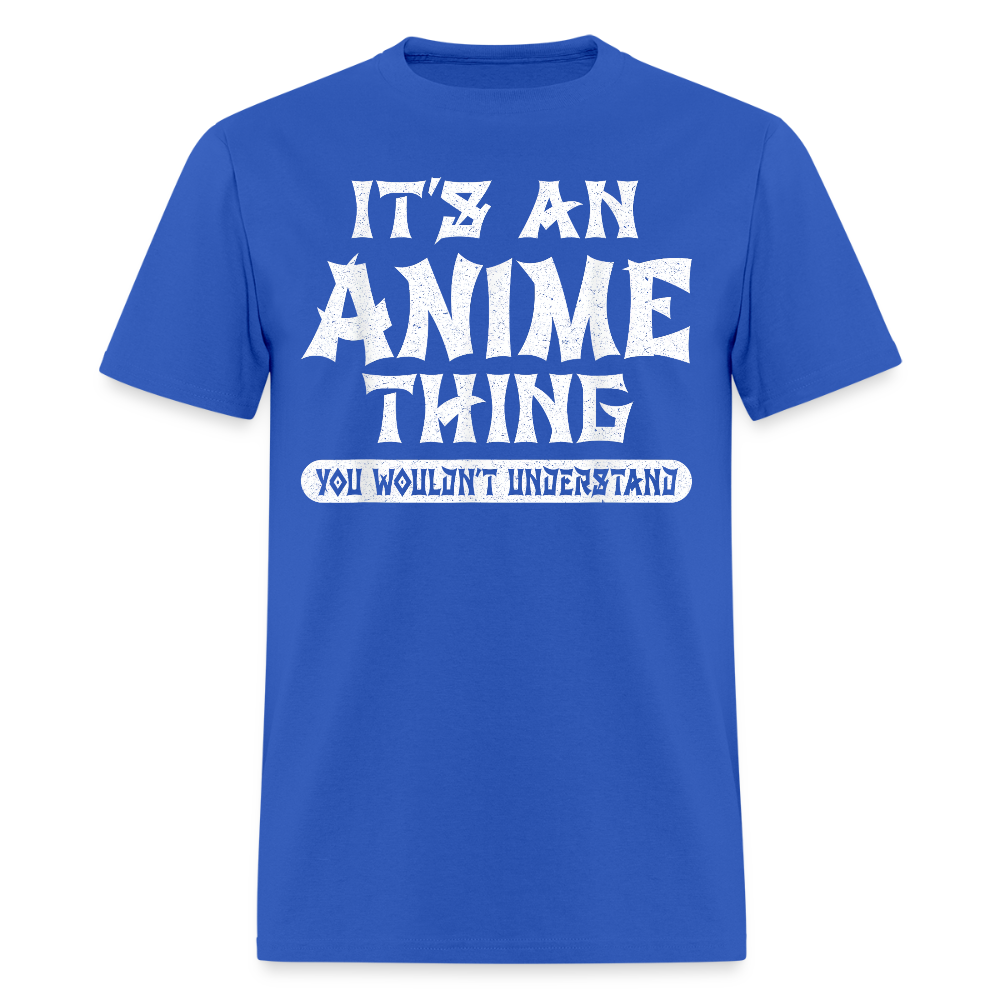 Eat Sleep Anime Repeat Premium Unisex T-Shirt - royal blue