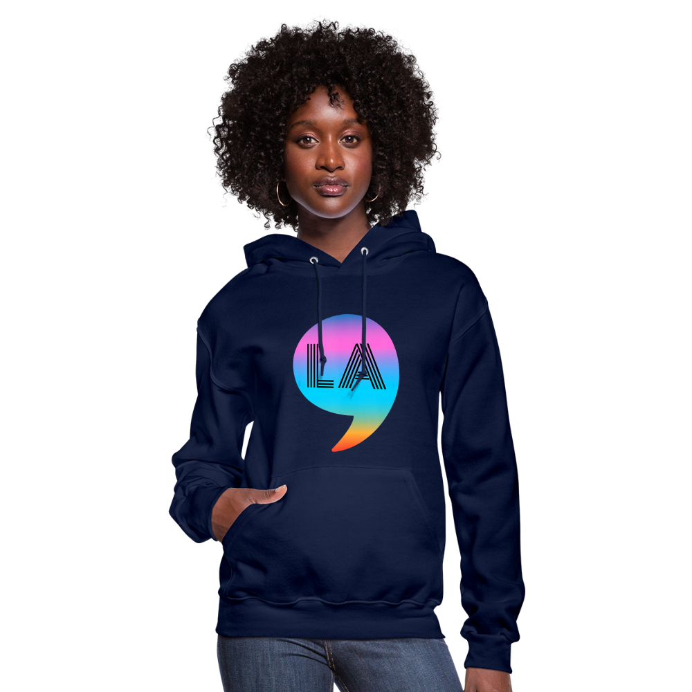 Comma La Kamala Harris Rainbow Women's Hoodie - navy