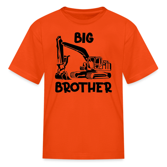 Youth Big Brother Construction T-Shirt - orange