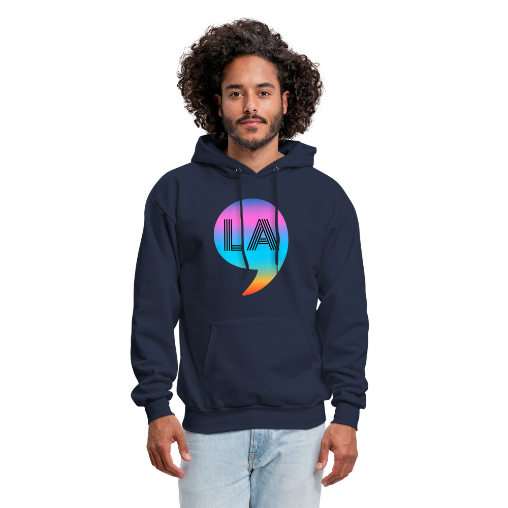Comma La Kamala Harris Rainbow Unisex Hoodie - navy