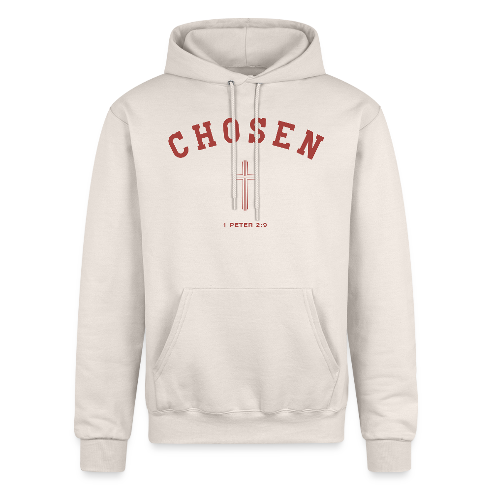 Chosen Christian Champion Powerblend Unisex Hoodie Sweatshirt - Sand