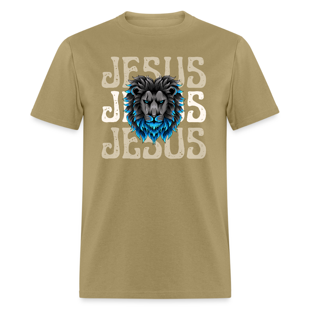 Jesus Lion Christian Unisex Classic T-Shirt - khaki