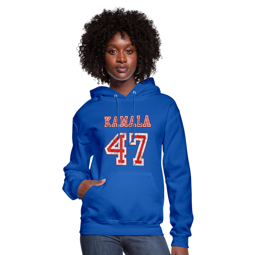 Kamala Harris 47th President 2024 Election Women's Hoodie - royal blue