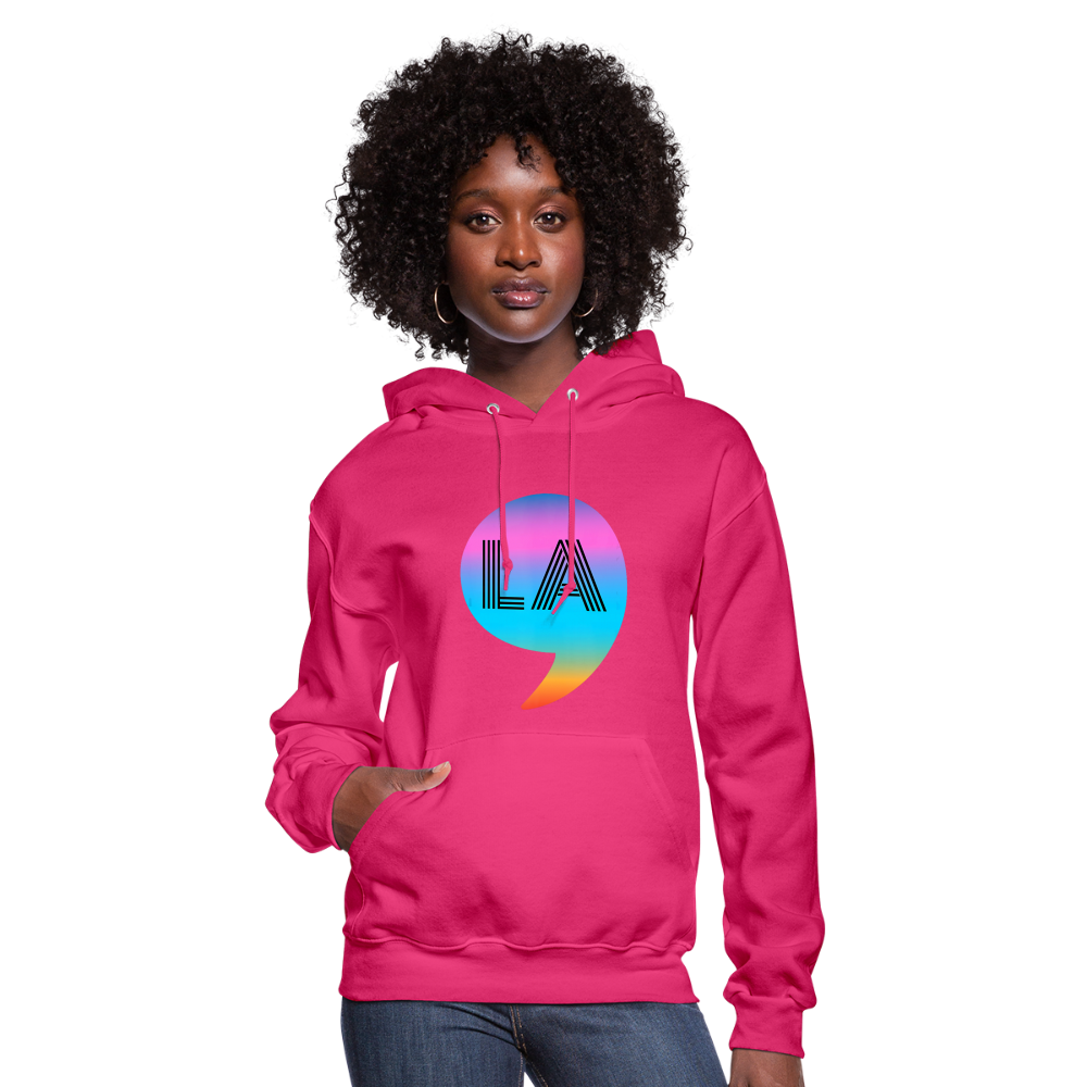 Comma La Kamala Harris Rainbow Women's Hoodie - fuchsia